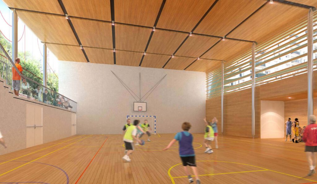 Salle de Sports et extension d’Ecole élémentaire_Paris